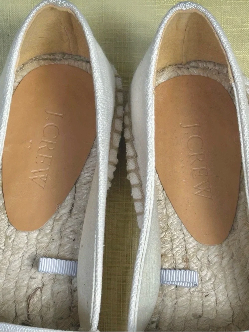 J. Crew 8 Cap Toe Canvas Espadrilles Black Cream Preppy Nautical Resortwear New